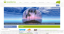 Desktop Screenshot of exeleria.com